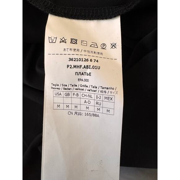 STUNNING!  MAXMARA Leisure Jersey Sleeveless Flared A-Line Dress $360 M - Picture 9 of 9